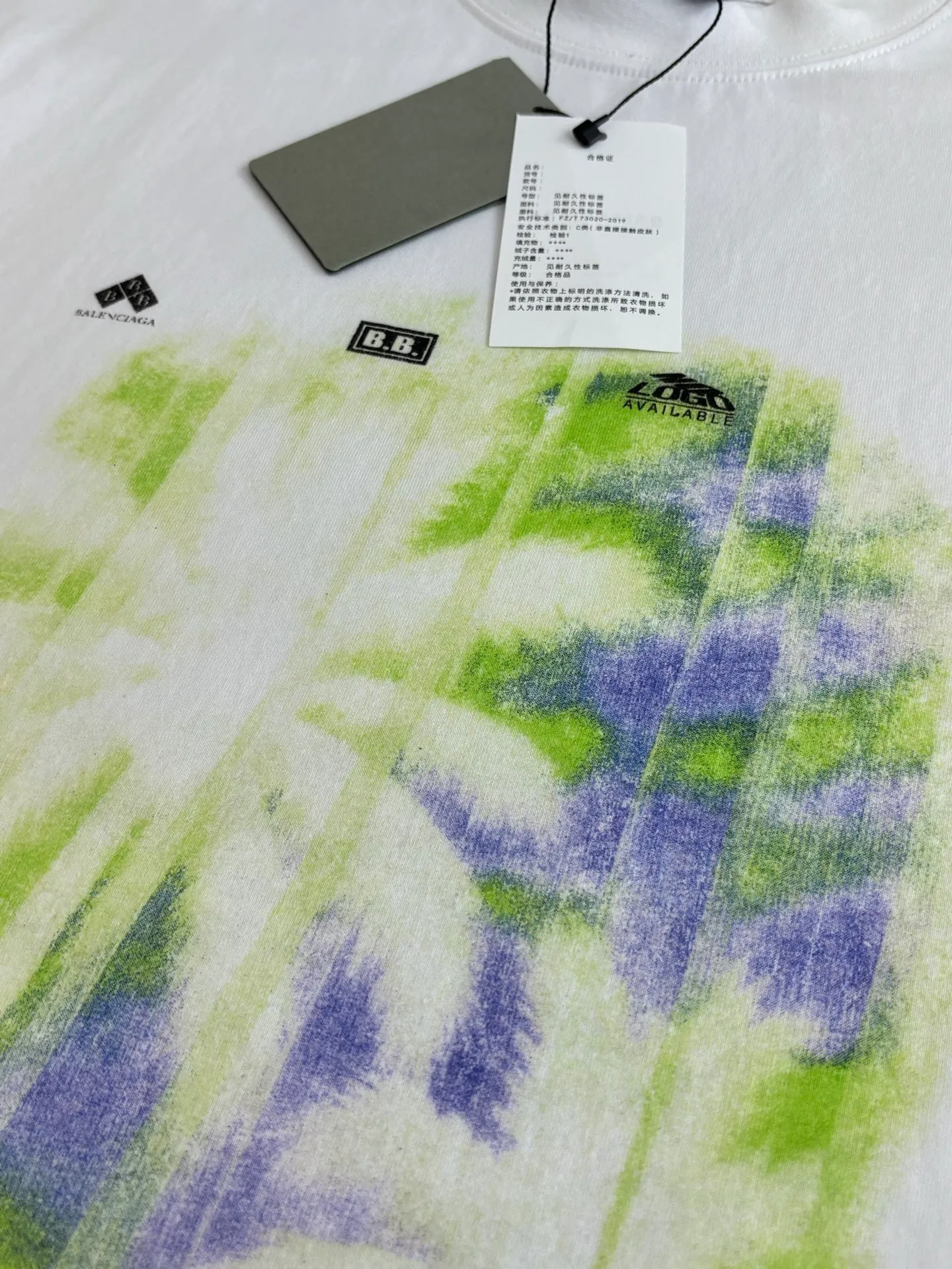 Balenciag*/ SS 26 New Arrival T ， ， Retro 、 ，Green Purple ， ， 。 Size：XS/S/M/L